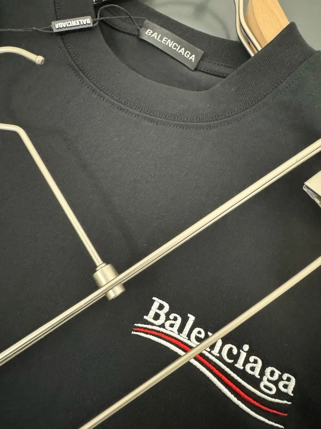 Balenciaga* *280g t logo New Arrival t ， ， Versatile ：White Black Sizes：S M L XL XXL